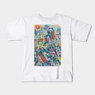 marc chagall le revedu peintre Kids T-Shirt